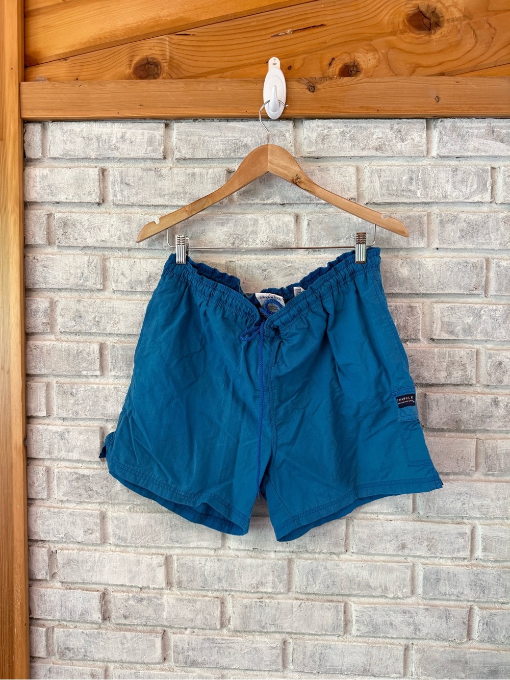 Men's vintage Blue Swim Shorts